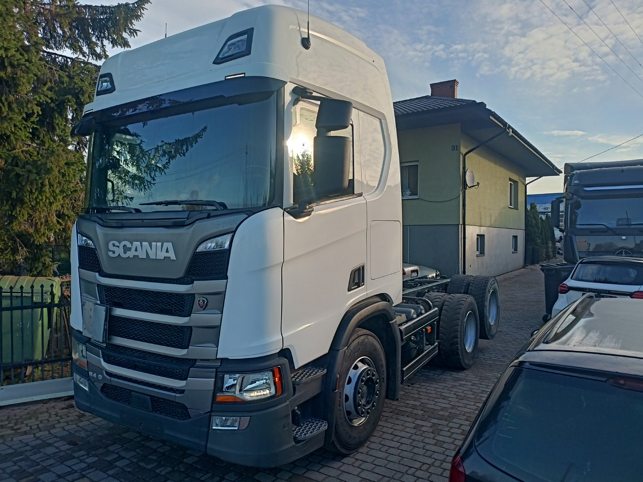 SCANIA R500 6x2 - Шаси кабина: снимка 1 SCANIA R500 6x2 - Шаси кабина: снимка 1