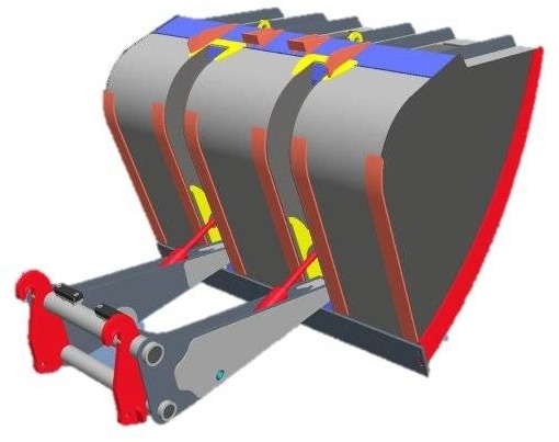 O&K L 35 B High dump front bucket wheel loaders O&K L3 - Кофа за Строителна техника: снимка 1 O&K L 35 B High dump front bucket wheel loaders O&K L3 - Кофа за Строителна техника: снимка 1
