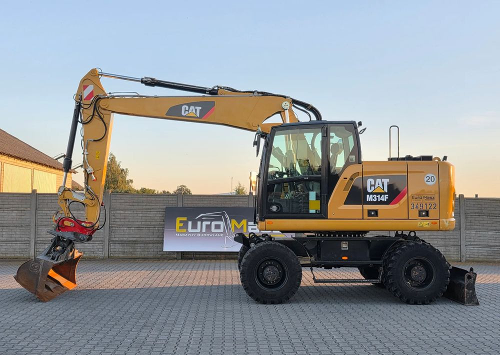 Caterpillar M314F, 2018 ROK, 4200 MTH, 2 ŁYŻKI - Колесен багер: снимка 2 Caterpillar M314F, 2018 ROK, 4200 MTH, 2 ŁYŻKI - Колесен багер: снимка 2