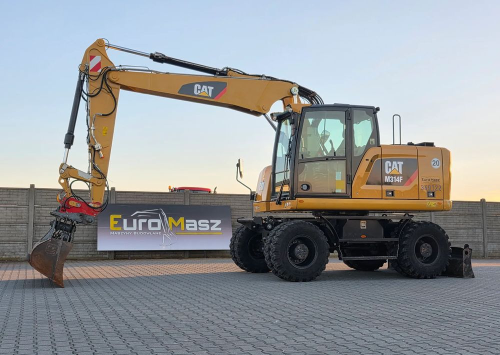 Caterpillar M314F, 2018 ROK, 4200 MTH, 2 ŁYŻKI - Колесен багер: снимка 1 Caterpillar M314F, 2018 ROK, 4200 MTH, 2 ŁYŻKI - Колесен багер: снимка 1