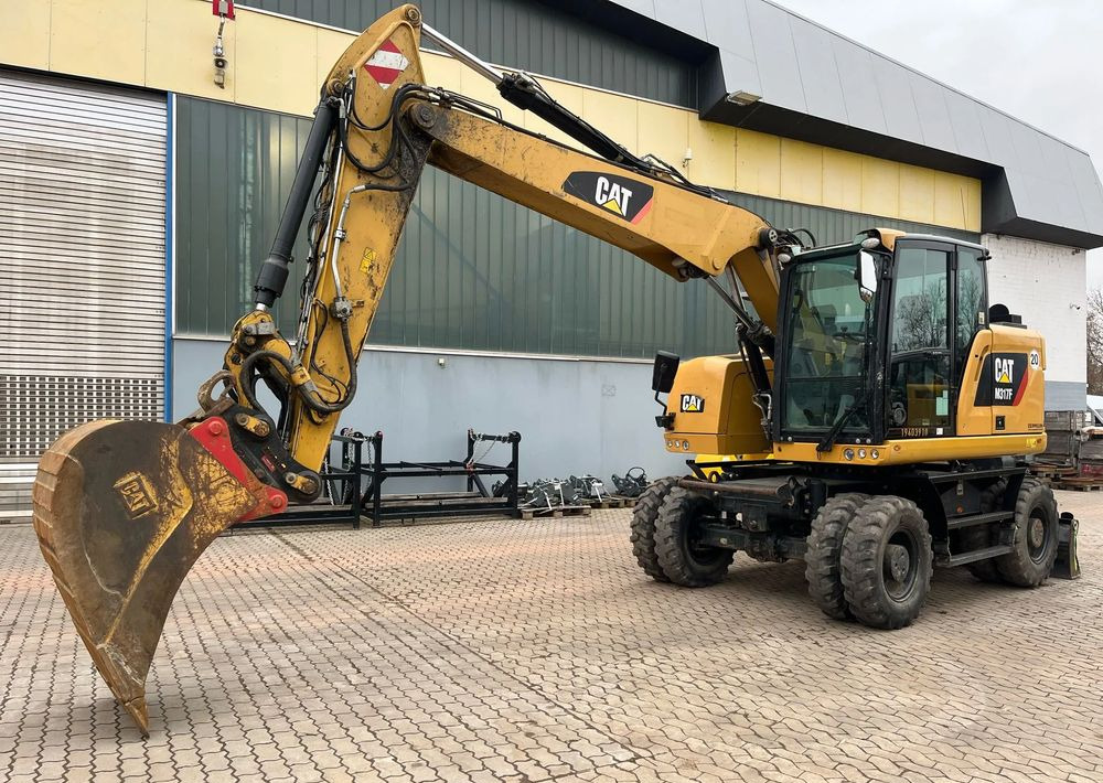 Caterpillar M317F, 2019 ROK, 5100 MTH, OIL QUICK - Колесен багер: снимка 1 Caterpillar M317F, 2019 ROK, 5100 MTH, OIL QUICK - Колесен багер: снимка 1