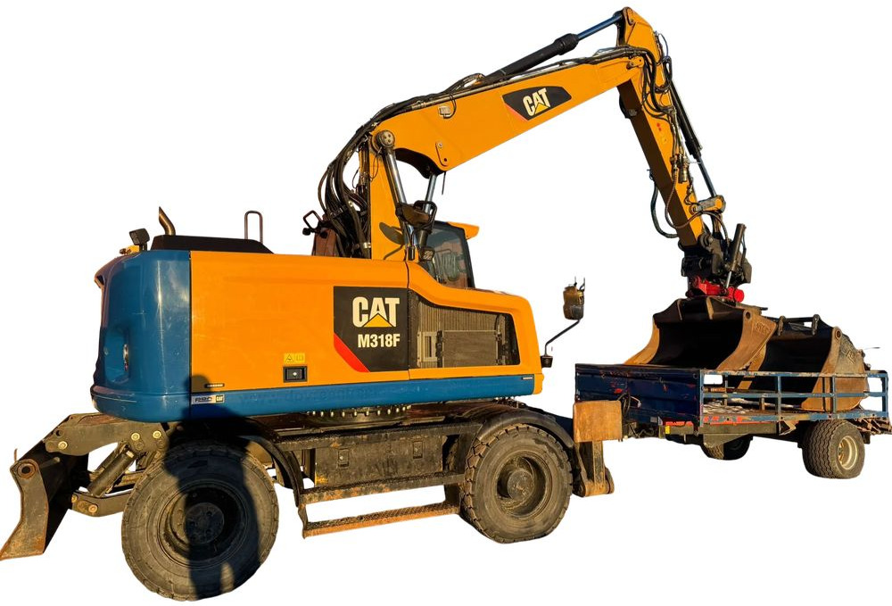 Caterpillar M318F, 2018 ROK, PODPORY + PŁUG, ROTOTILT - Колесен багер: снимка 4 Caterpillar M318F, 2018 ROK, PODPORY + PŁUG, ROTOTILT - Колесен багер: снимка 4