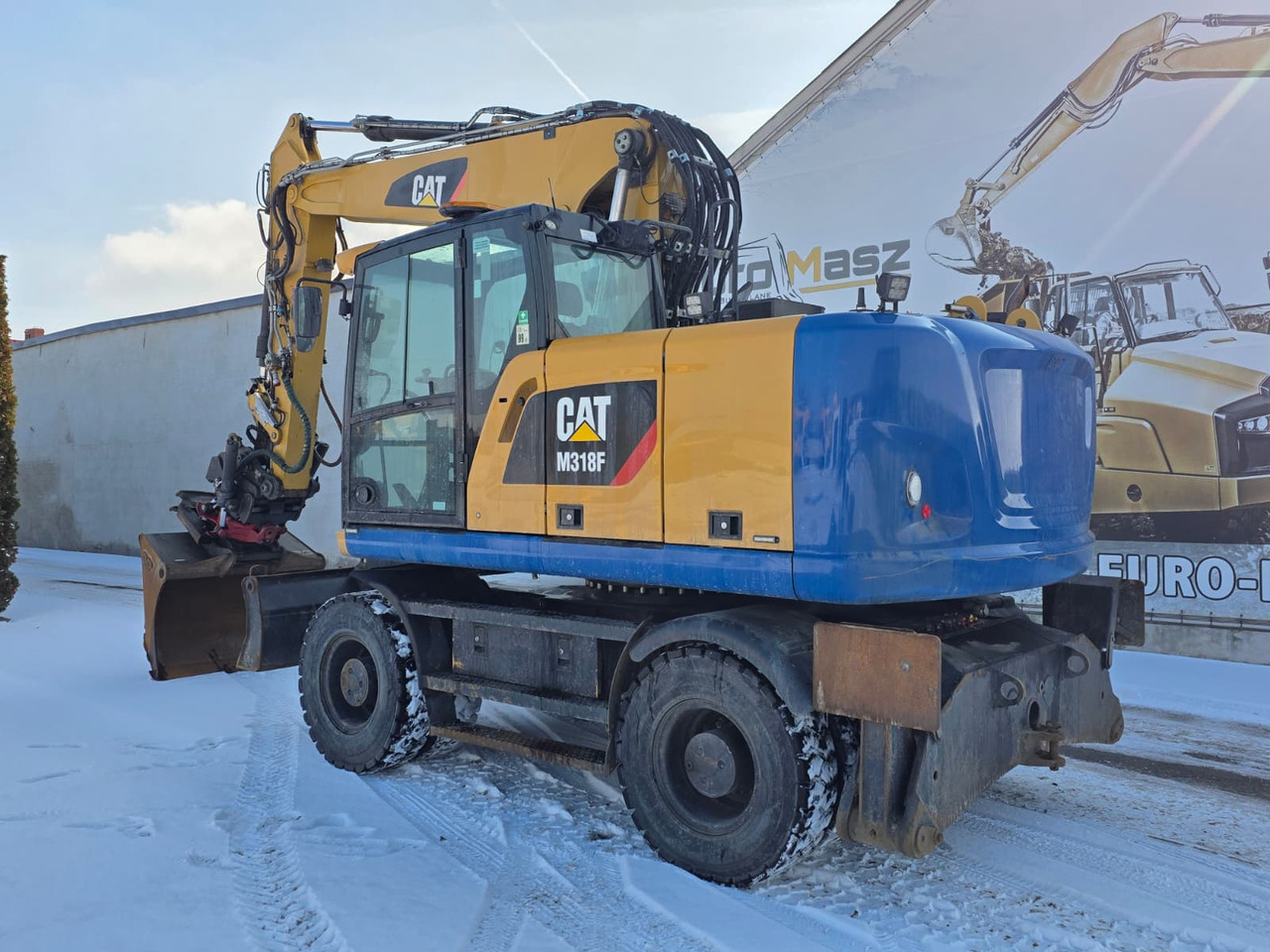 Caterpillar M318F, 2018 ROK, PODPORY + PŁUG, ROTOTILT - Колесен багер: снимка 3 Caterpillar M318F, 2018 ROK, PODPORY + PŁUG, ROTOTILT - Колесен багер: снимка 3