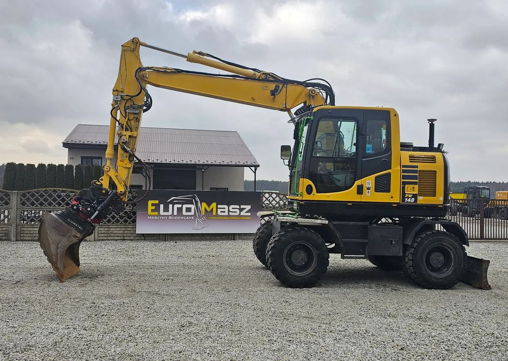 Komatsu PW 148-10, 2016 ROK, SYSTEM LEICA 3D - Колесен багер: снимка 1 Komatsu PW 148-10, 2016 ROK, SYSTEM LEICA 3D - Колесен багер: снимка 1