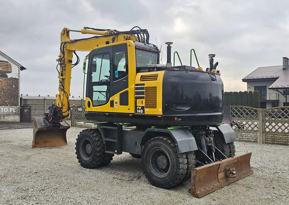 Komatsu PW 148-10, 2016 ROK, SYSTEM LEICA 3D - Колесен багер: снимка 3 Komatsu PW 148-10, 2016 ROK, SYSTEM LEICA 3D - Колесен багер: снимка 3