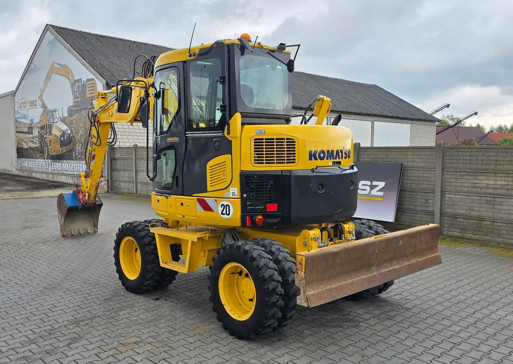 Komatsu PW 98MR-8, 2017 ROK, 5200 MTH, BEZ DPF i ADBLUE - Колесен багер: снимка 3 Komatsu PW 98MR-8, 2017 ROK, 5200 MTH, BEZ DPF i ADBLUE - Колесен багер: снимка 3