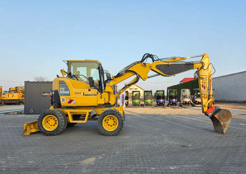 Komatsu PW 98MR-8, 2017 ROK, 5200 MTH, BEZ DPF i ADBLUE - Колесен багер: снимка 2 Komatsu PW 98MR-8, 2017 ROK, 5200 MTH, BEZ DPF i ADBLUE - Колесен багер: снимка 2