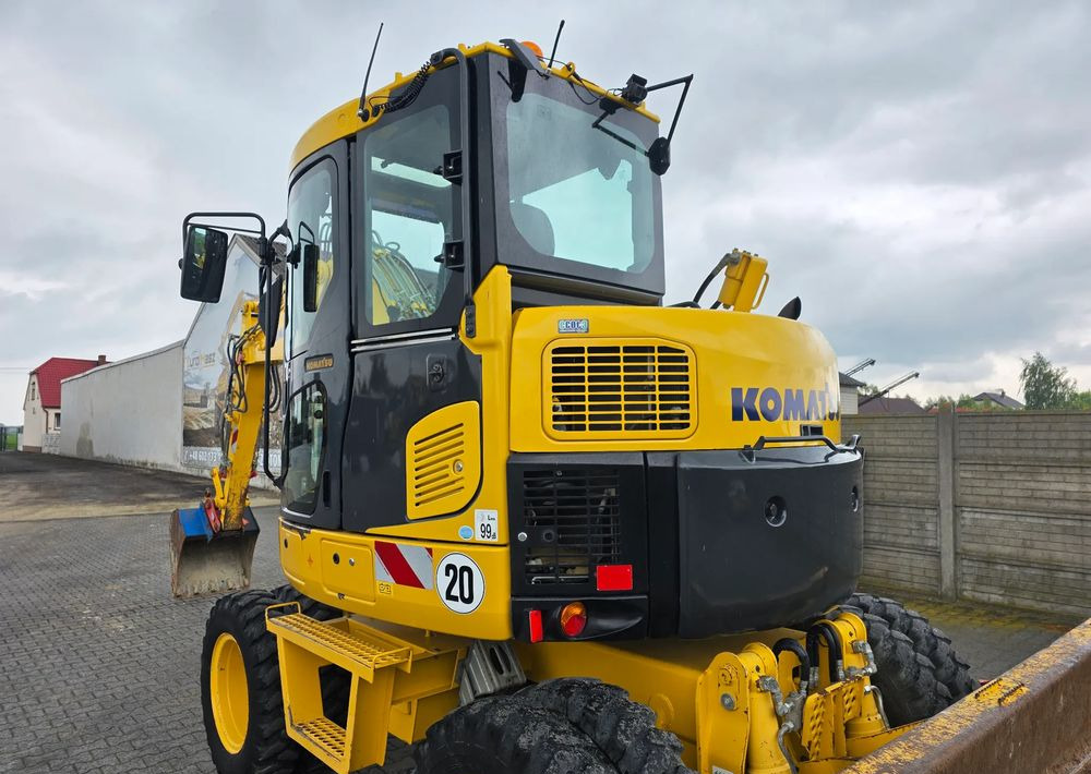 Колесен багер Komatsu PW 98MR-8, 2017 ROK, 5200 MTH, BEZ DPF i ADBLUE: снимка 21