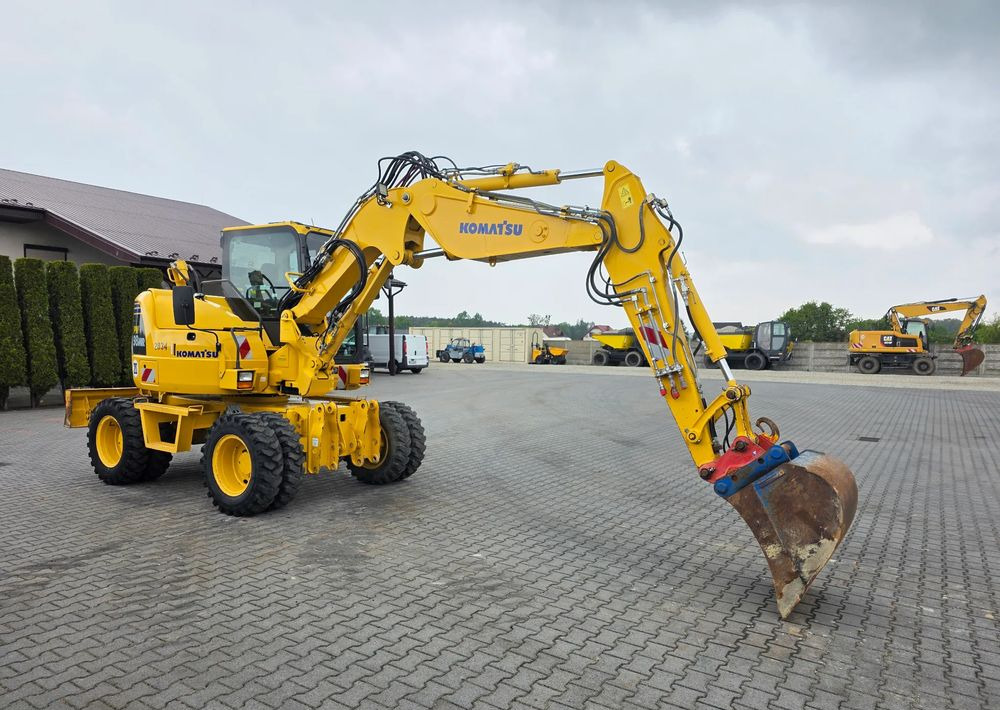 Колесен багер Komatsu PW 98MR-8, 2017 ROK, 5200 MTH, BEZ DPF i ADBLUE: снимка 6