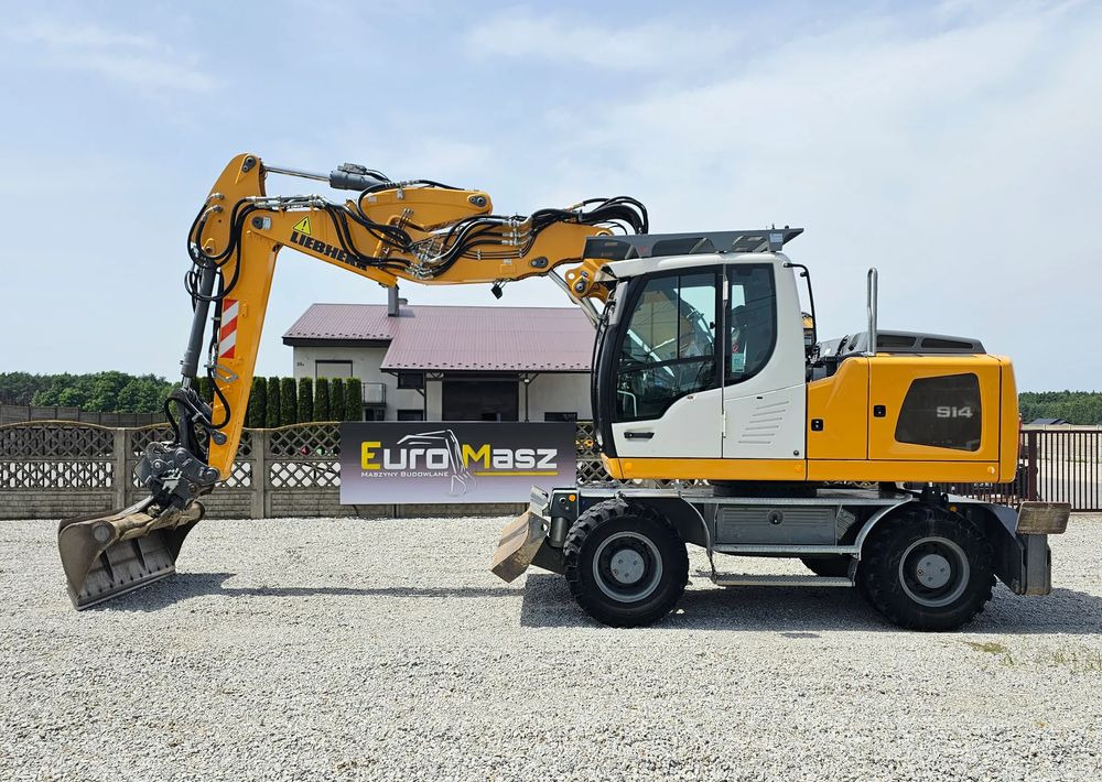Liebherr A 914 Litronic, 2016 ROK, 4300 MTH - Колесен багер: снимка 2 Liebherr A 914 Litronic, 2016 ROK, 4300 MTH - Колесен багер: снимка 2