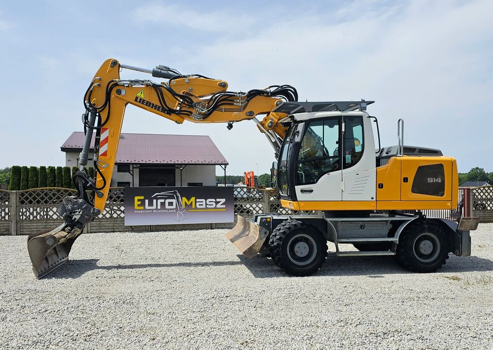 Liebherr A 914 Litronic, 2016 ROK, 4300 MTH - Колесен багер: снимка 1 Liebherr A 914 Litronic, 2016 ROK, 4300 MTH - Колесен багер: снимка 1