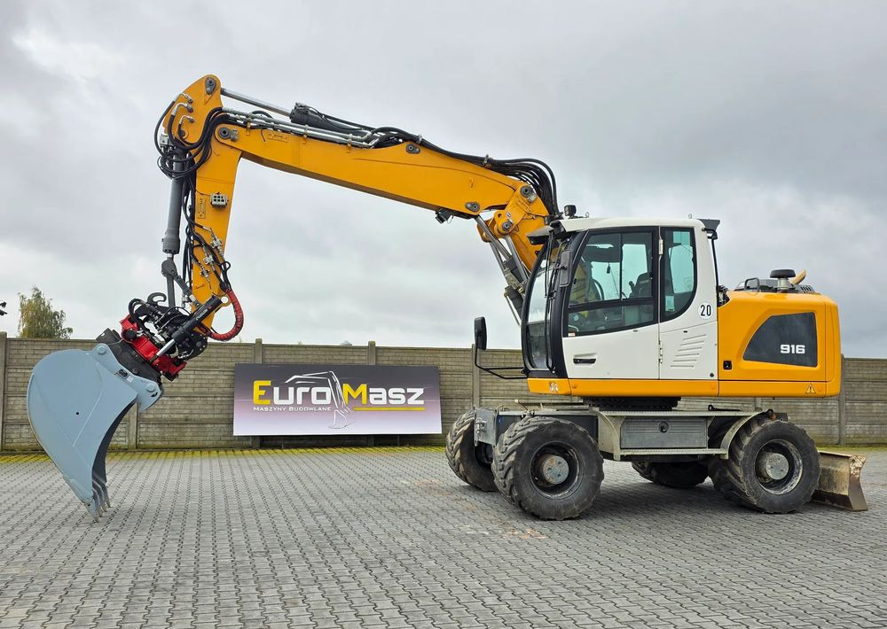 Liebherr A 916 Litronic, 2020 ROK, ROTOTILT, 7300 MTH - Колесен багер: снимка 1 Liebherr A 916 Litronic, 2020 ROK, ROTOTILT, 7300 MTH - Колесен багер: снимка 1