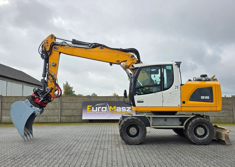 Liebherr A 916 Litronic, 2020 ROK, ROTOTILT, 7300 MTH - Колесен багер: снимка 2 Liebherr A 916 Litronic, 2020 ROK, ROTOTILT, 7300 MTH - Колесен багер: снимка 2