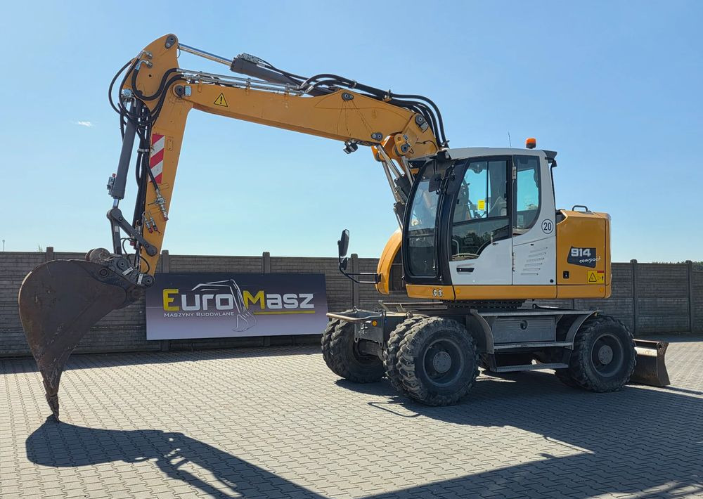 Liebherr A914 COMPACT, 2015 ROK, SW 48 szybkozłącze - Колесен багер: снимка 1 Liebherr A914 COMPACT, 2015 ROK, SW 48 szybkozłącze - Колесен багер: снимка 1