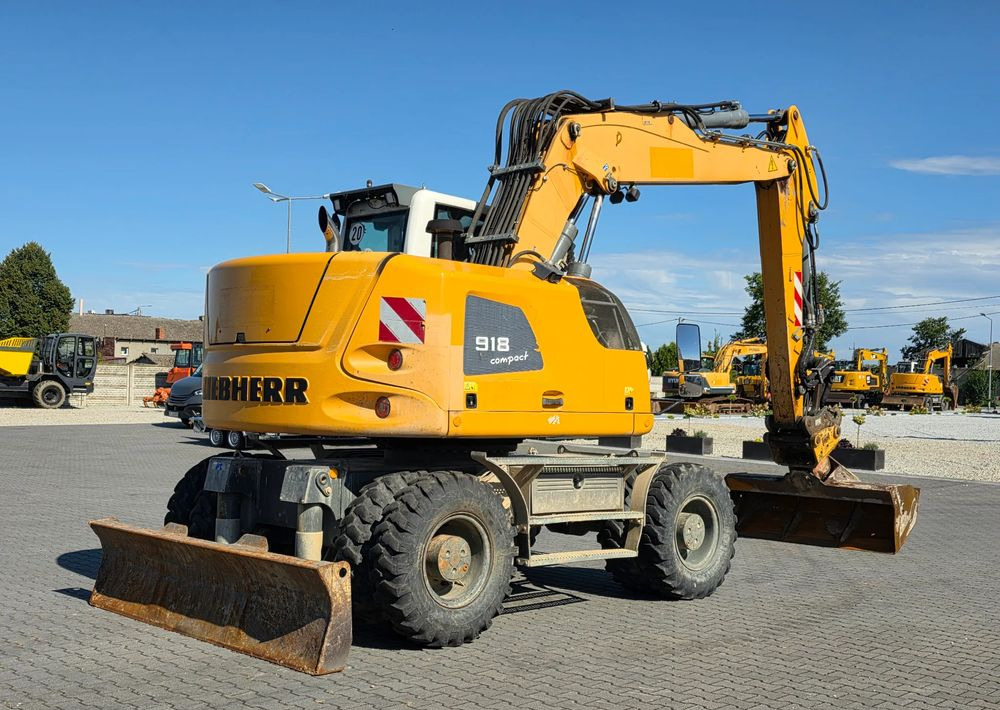 Liebherr A918 COMPACT, 2014 ROK, SW 48 LIKUFIX szybkozłącze - Колесен багер: снимка 5 Liebherr A918 COMPACT, 2014 ROK, SW 48 LIKUFIX szybkozłącze - Колесен багер: снимка 5