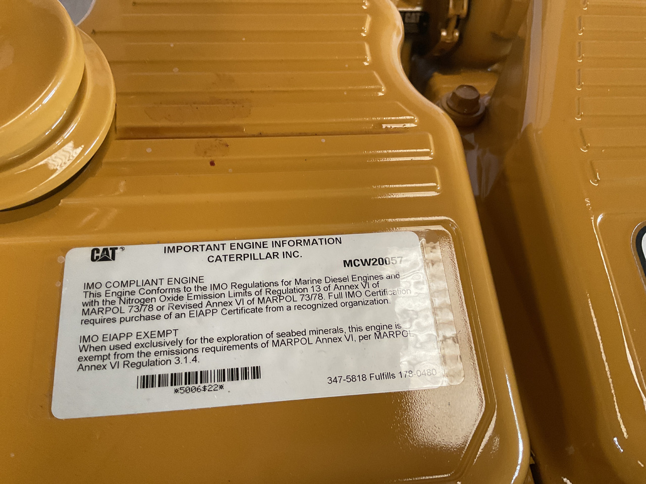 Caterpillar C15 Acert - Двигател: снимка 3 Caterpillar C15 Acert - Двигател: снимка 3