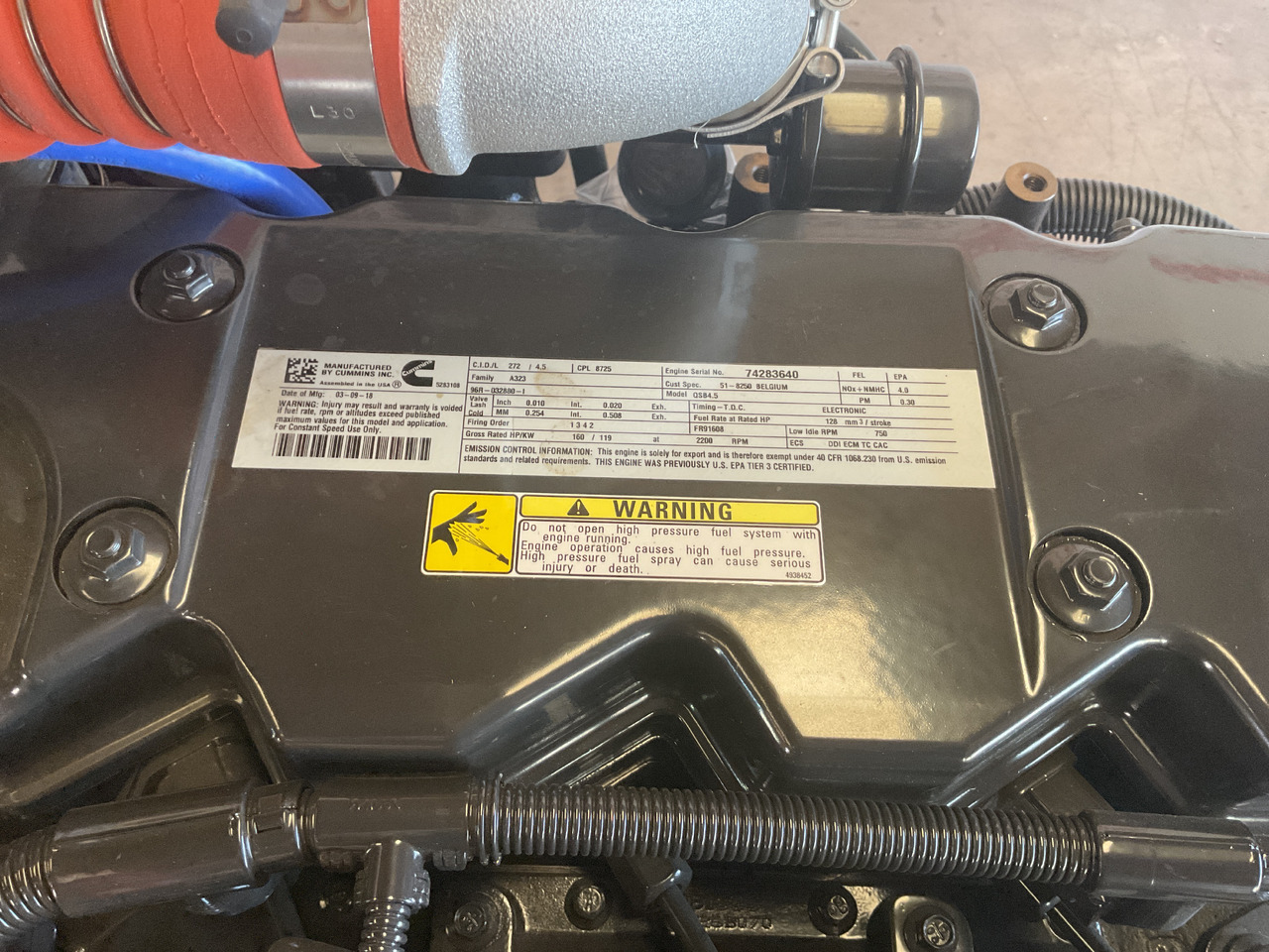 Cummins QSB 4.5 Powerpack - Двигател: снимка 3 Cummins QSB 4.5 Powerpack - Двигател: снимка 3