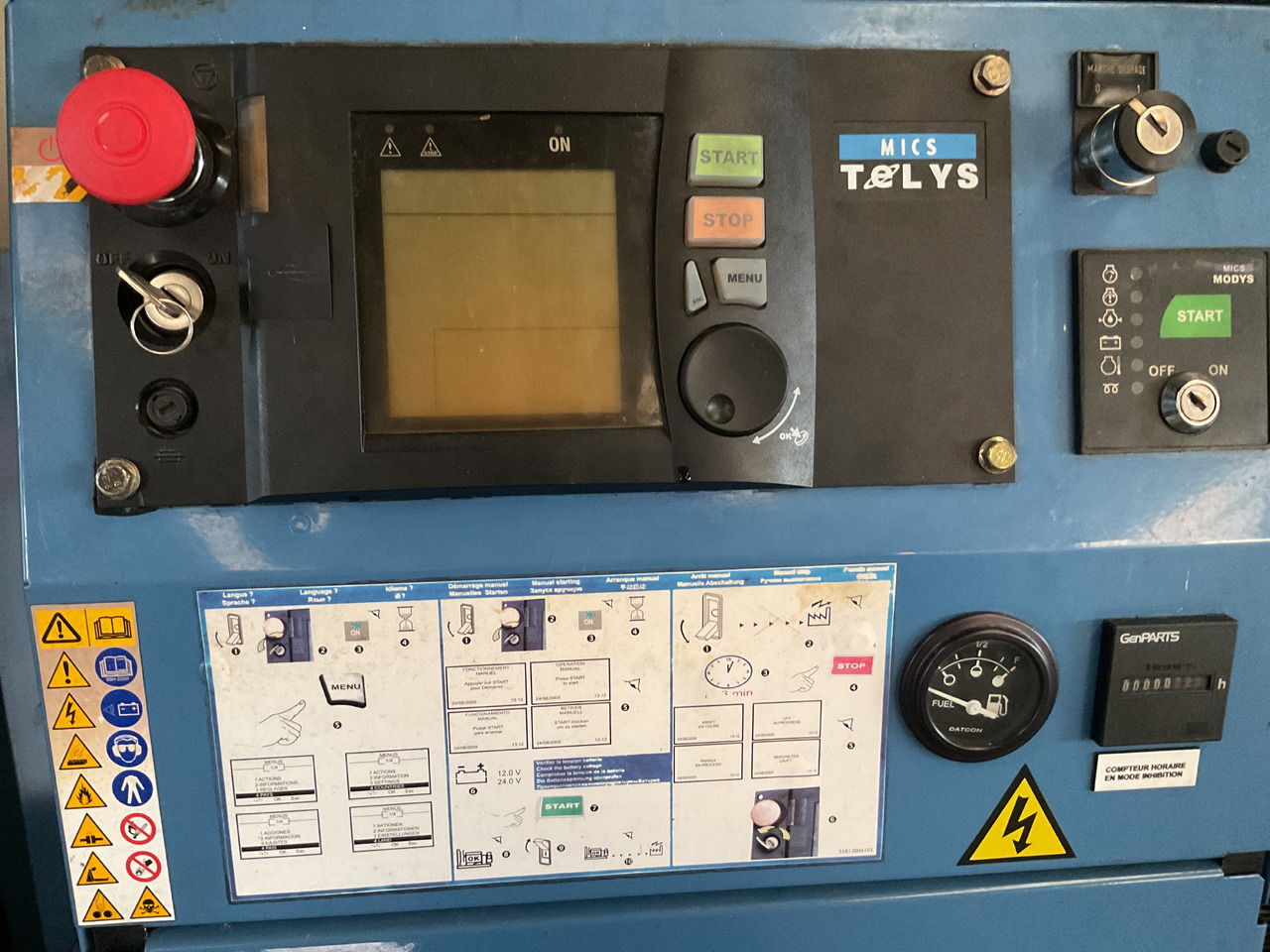 John Deere 6068, SDMO, 165KVA generatorset. Like brand new. And with hudge diesel tank! - Електрогенератор: снимка 5 John Deere 6068, SDMO, 165KVA generatorset. Like brand new. And with hudge diesel tank! - Електрогенератор: снимка 5