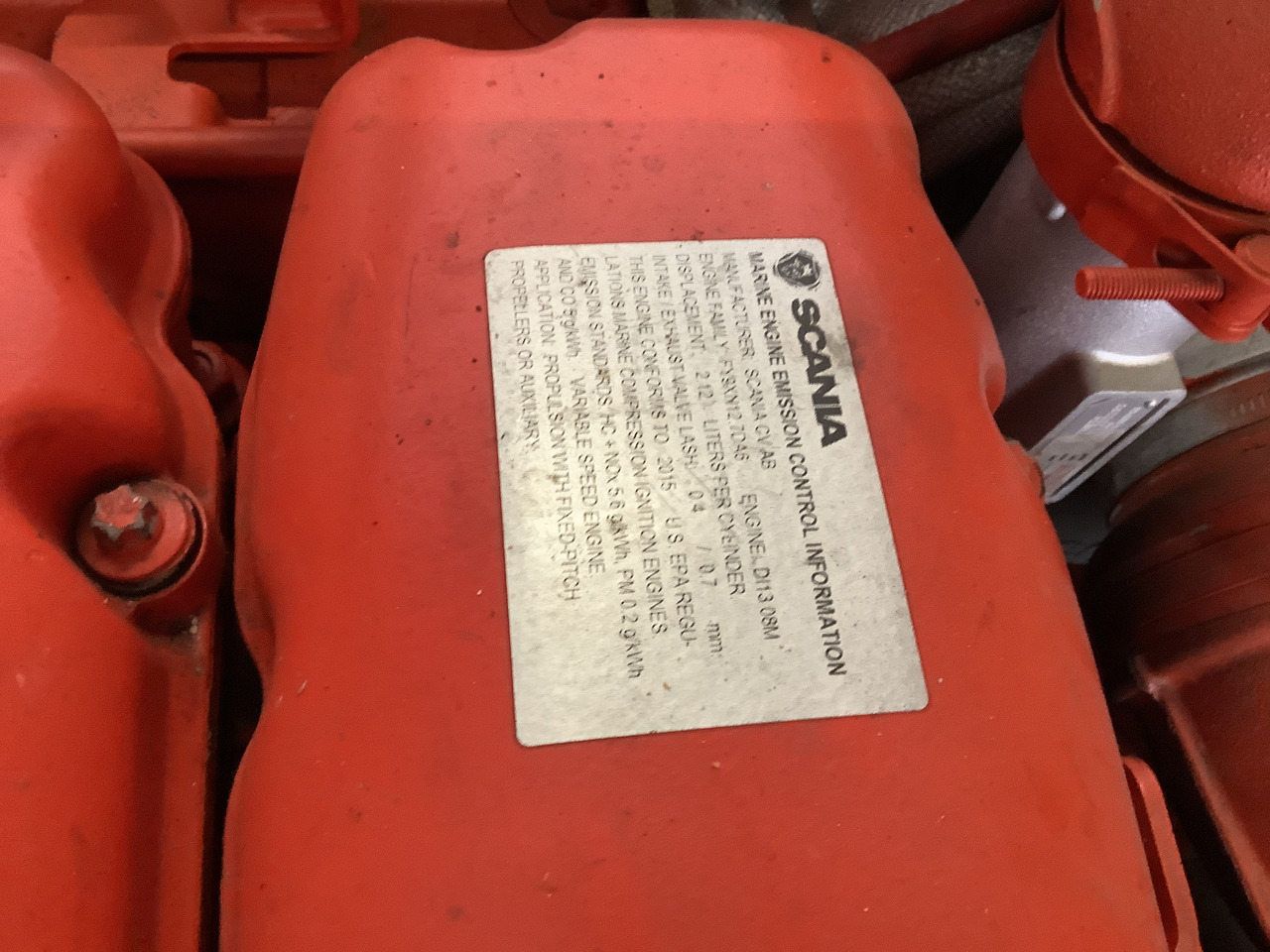 Scania DI13080M - Двигател: снимка 5 Scania DI13080M - Двигател: снимка 5