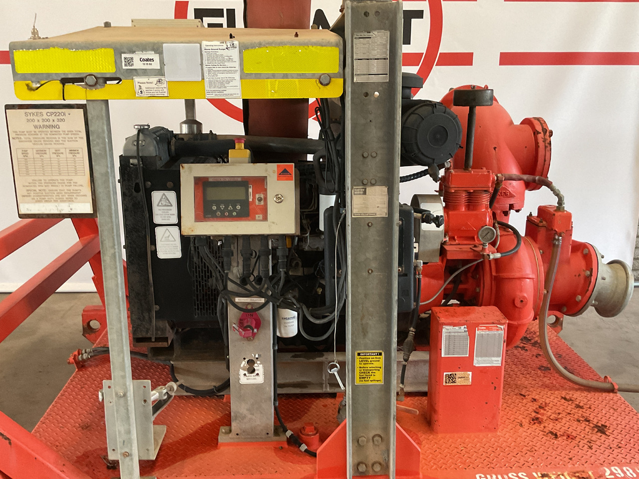 Sykes CP220i water pump, very complete. Perkins powered water pump. - Водна помпа: снимка 3 Sykes CP220i water pump, very complete. Perkins powered water pump. - Водна помпа: снимка 3