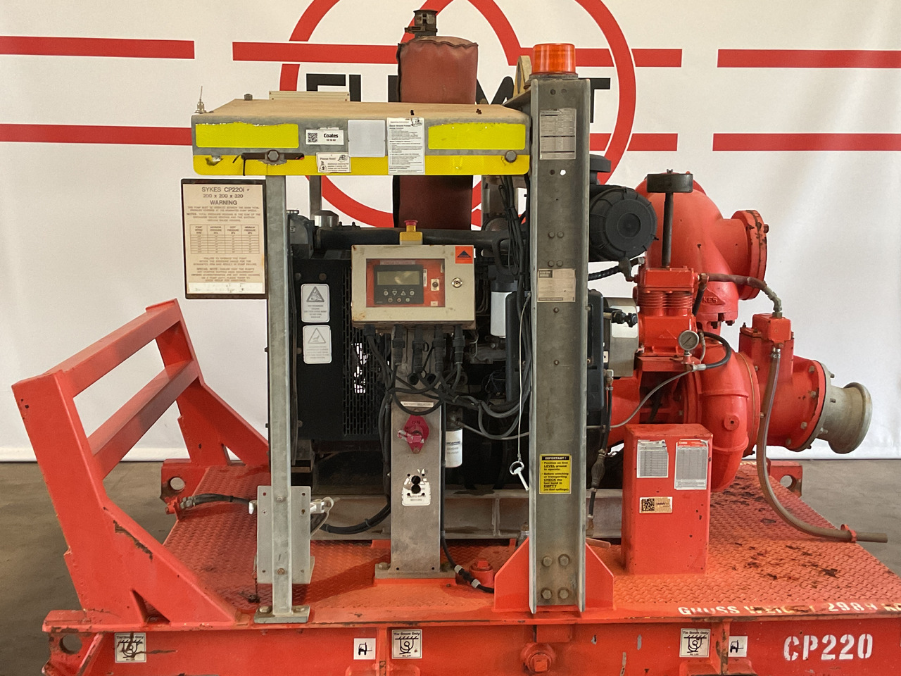 Sykes CP220i water pump, very complete. Perkins powered water pump. - Водна помпа: снимка 2 Sykes CP220i water pump, very complete. Perkins powered water pump. - Водна помпа: снимка 2