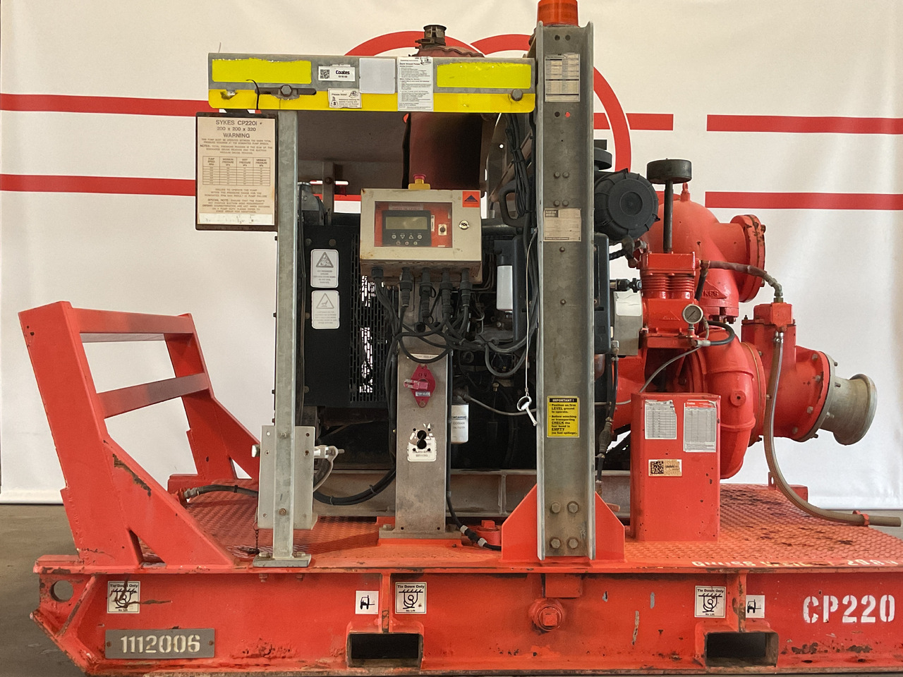 Sykes CP220i water pump, very complete. Perkins powered water pump. - Водна помпа: снимка 1 Sykes CP220i water pump, very complete. Perkins powered water pump. - Водна помпа: снимка 1