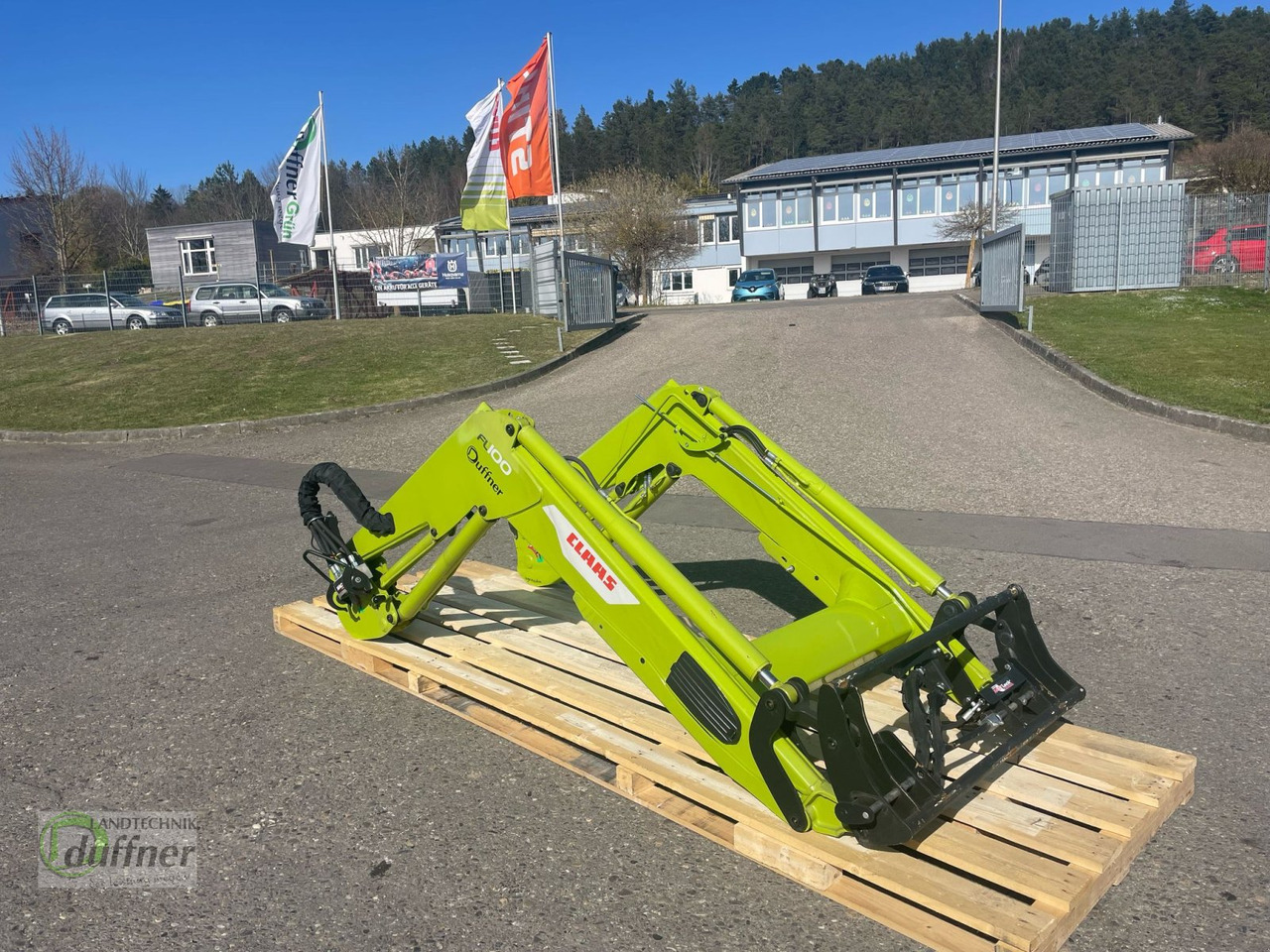 CLAAS FL 100 - Челен товарач за трактор: снимка 1 CLAAS FL 100 - Челен товарач за трактор: снимка 1