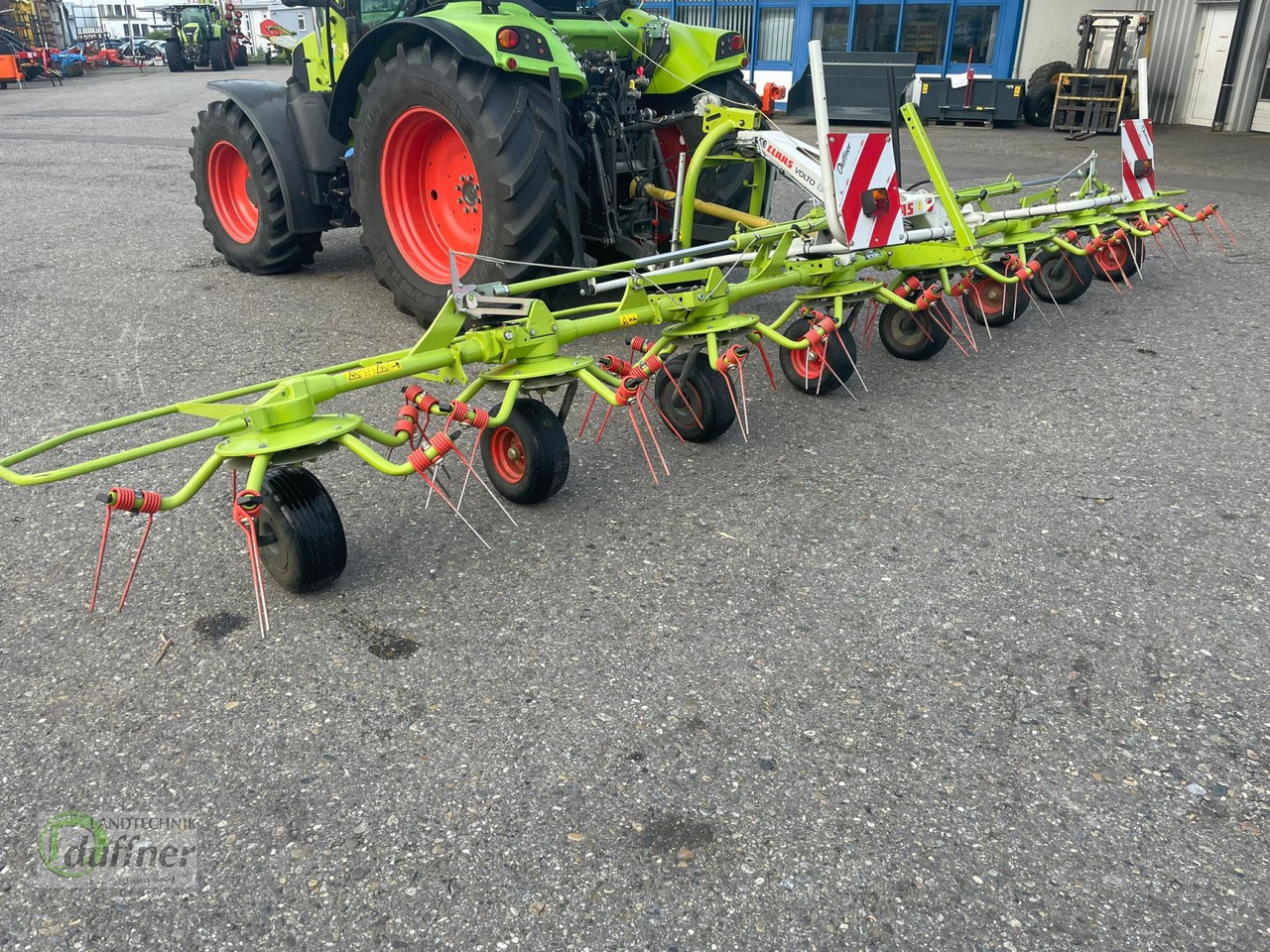 CLAAS Volto 80 - Гребло/ Сенообръщачка: снимка 3 CLAAS Volto 80 - Гребло/ Сенообръщачка: снимка 3