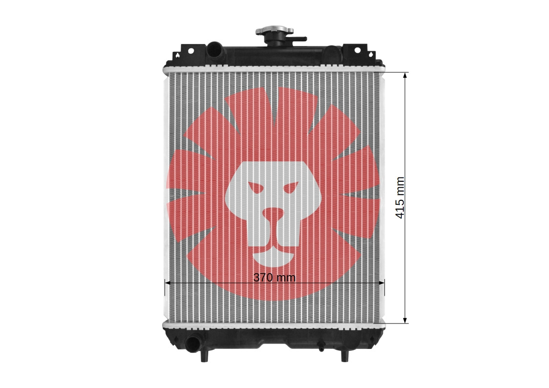 CASE CX15B CX17B CX18B - Радиатор за Мини багер: снимка 3 CASE CX15B CX17B CX18B - Радиатор за Мини багер: снимка 3