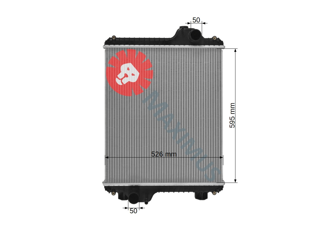 CASE NEW HOLLAND MXM140 , MXM155 , TM140 , TM155 - Радиатор за Трактор: снимка 2 CASE NEW HOLLAND MXM140 , MXM155 , TM140 , TM155 - Радиатор за Трактор: снимка 2