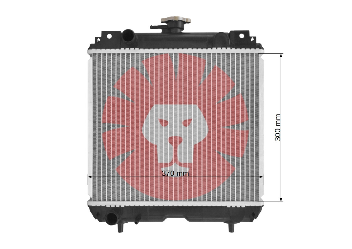 KUBOTA GB13 GB14 GB15 - Радиатор за Малък трактор: снимка 3 KUBOTA GB13 GB14 GB15 - Радиатор за Малък трактор: снимка 3