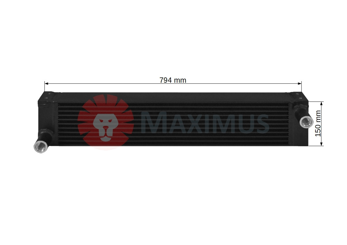 MANITOU - Маслен охладител за Телескопичен товарач: снимка 3 MANITOU - Маслен охладител за Телескопичен товарач: снимка 3