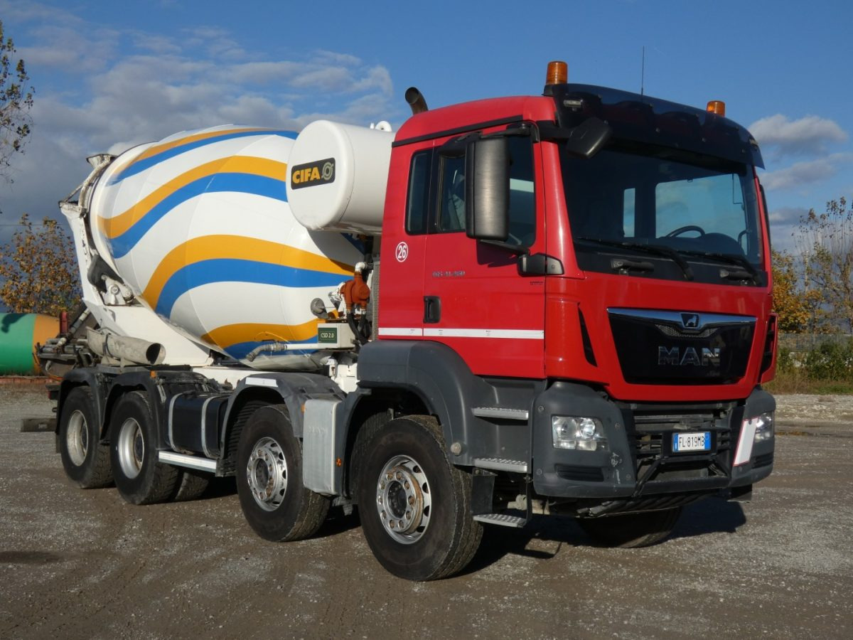 MAN TGS 41.460 CIFA RY1300 - Бетоновоз: снимка 3 MAN TGS 41.460 CIFA RY1300 - Бетоновоз: снимка 3