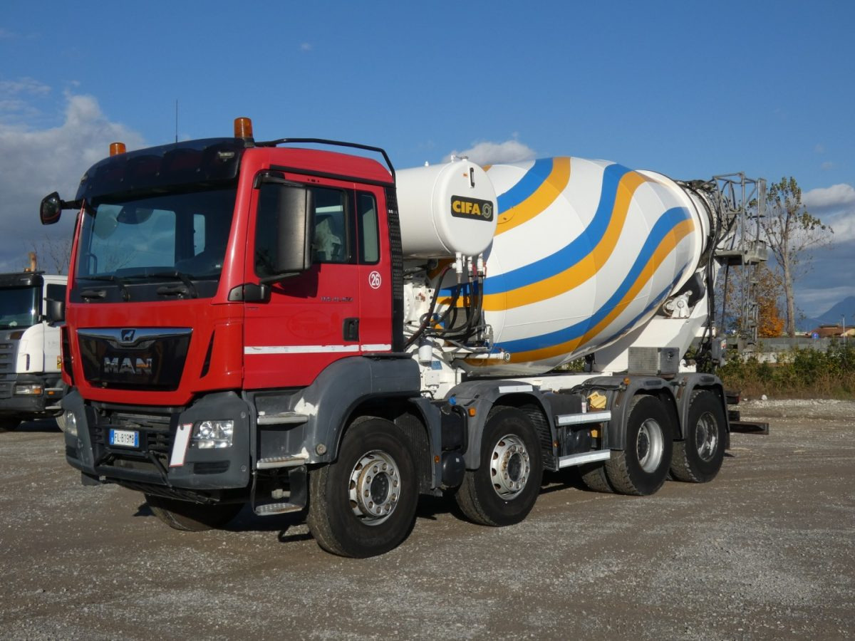 MAN TGS 41.460 CIFA RY1300 - Бетоновоз: снимка 1 MAN TGS 41.460 CIFA RY1300 - Бетоновоз: снимка 1