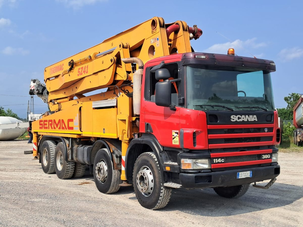 Scania P 114 380 SERMAC 5Z41 - Бетон помпа: снимка 3 Scania P 114 380 SERMAC 5Z41 - Бетон помпа: снимка 3