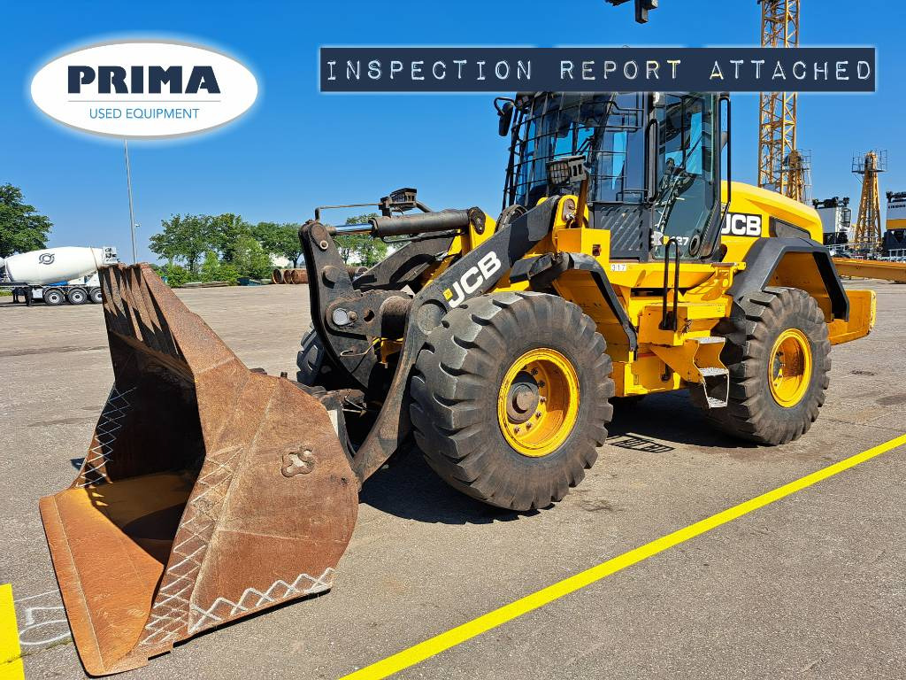 JCB 427 ZX - Колесен товарач: снимка 1 JCB 427 ZX - Колесен товарач: снимка 1