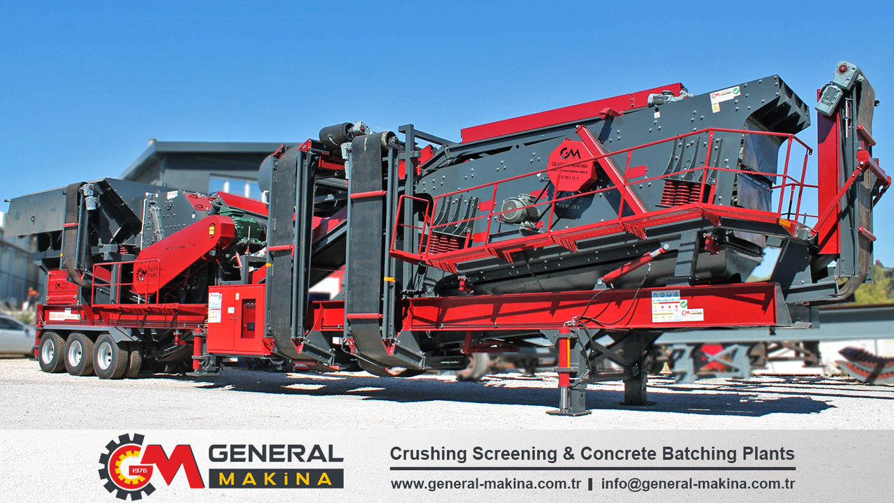 GENERAL MAKİNA HOT Sale Crushing Plants - Мобилна трошачка: снимка 5 GENERAL MAKİNA HOT Sale Crushing Plants - Мобилна трошачка: снимка 5