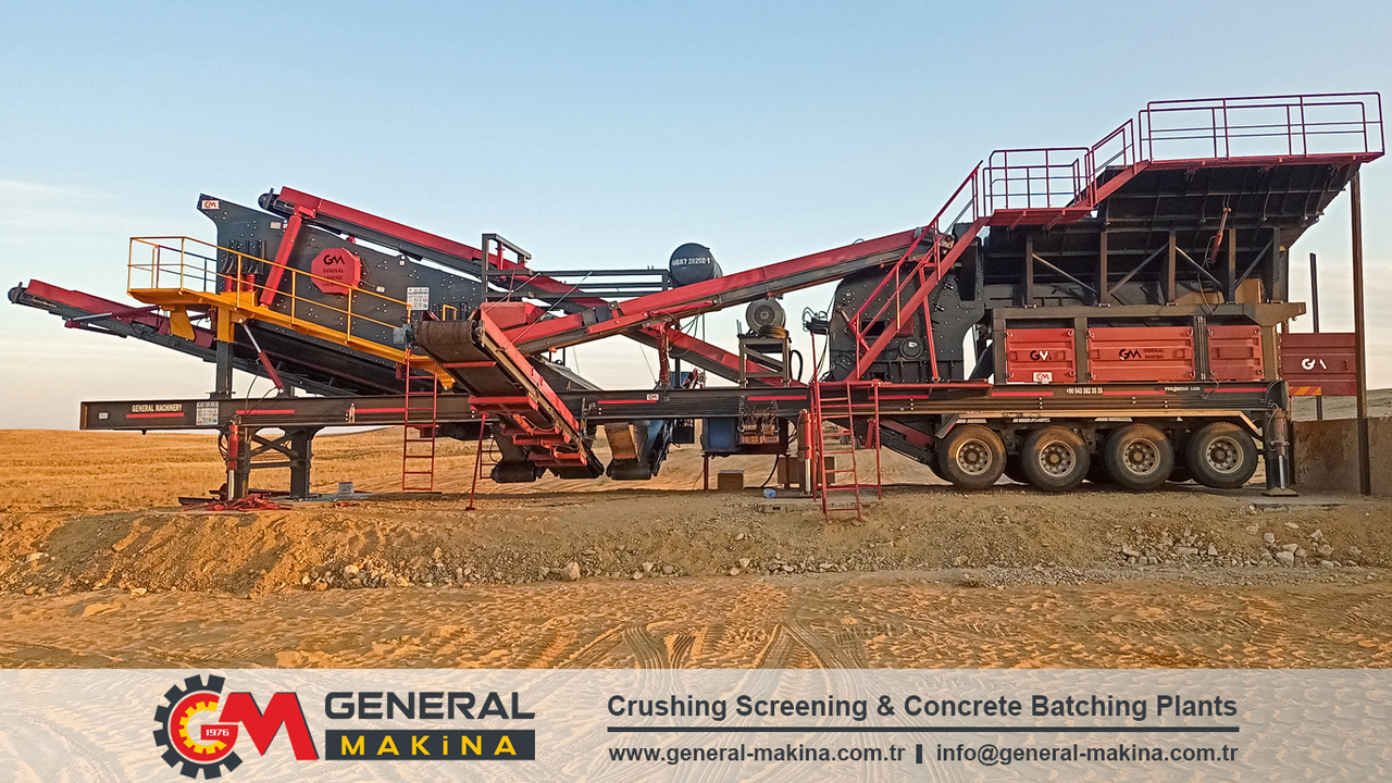 GENERAL MAKİNA HOT Sale Crushing Plants - Мобилна трошачка: снимка 2 GENERAL MAKİNA HOT Sale Crushing Plants - Мобилна трошачка: снимка 2