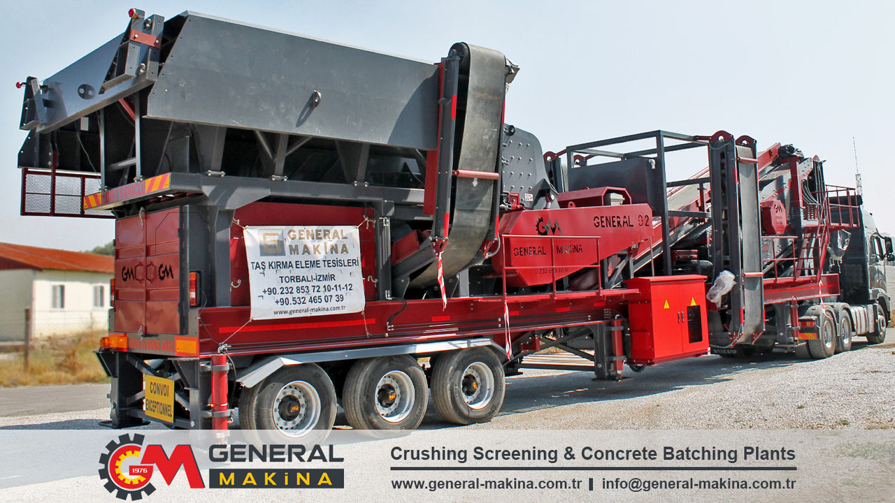 GENERAL MAKİNA HOT Sale Crushing Plants - Мобилна трошачка: снимка 3 GENERAL MAKİNA HOT Sale Crushing Plants - Мобилна трошачка: снимка 3