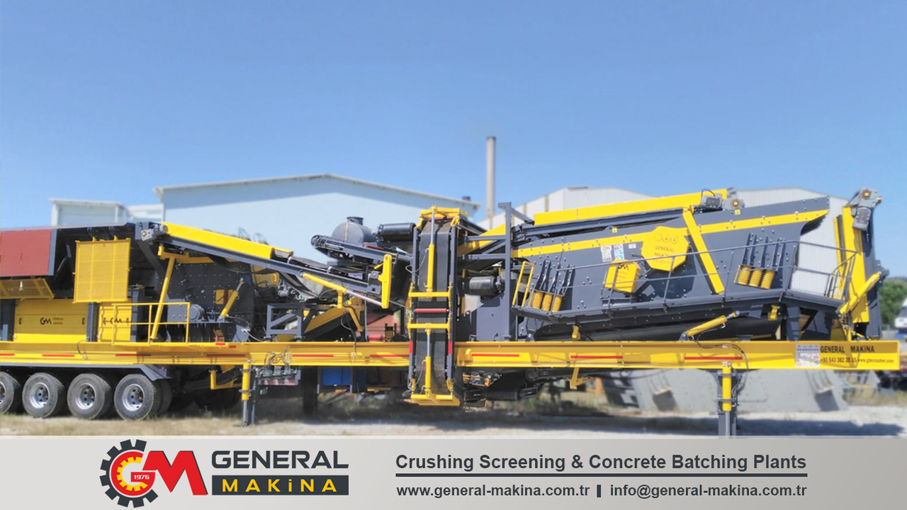 GENERAL MAKİNA HOT Sale Crushing Plants - Мобилна трошачка: снимка 4 GENERAL MAKİNA HOT Sale Crushing Plants - Мобилна трошачка: снимка 4