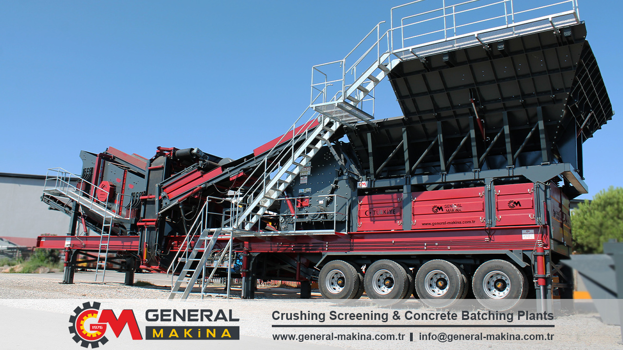 GENERAL MAKİNA Limestone Crushing Plant - Мобилна трошачка: снимка 5 GENERAL MAKİNA Limestone Crushing Plant - Мобилна трошачка: снимка 5
