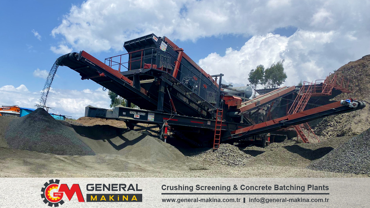 GENERAL MAKİNA Limestone Crushing Plant - Мобилна трошачка: снимка 1 GENERAL MAKİNA Limestone Crushing Plant - Мобилна трошачка: снимка 1