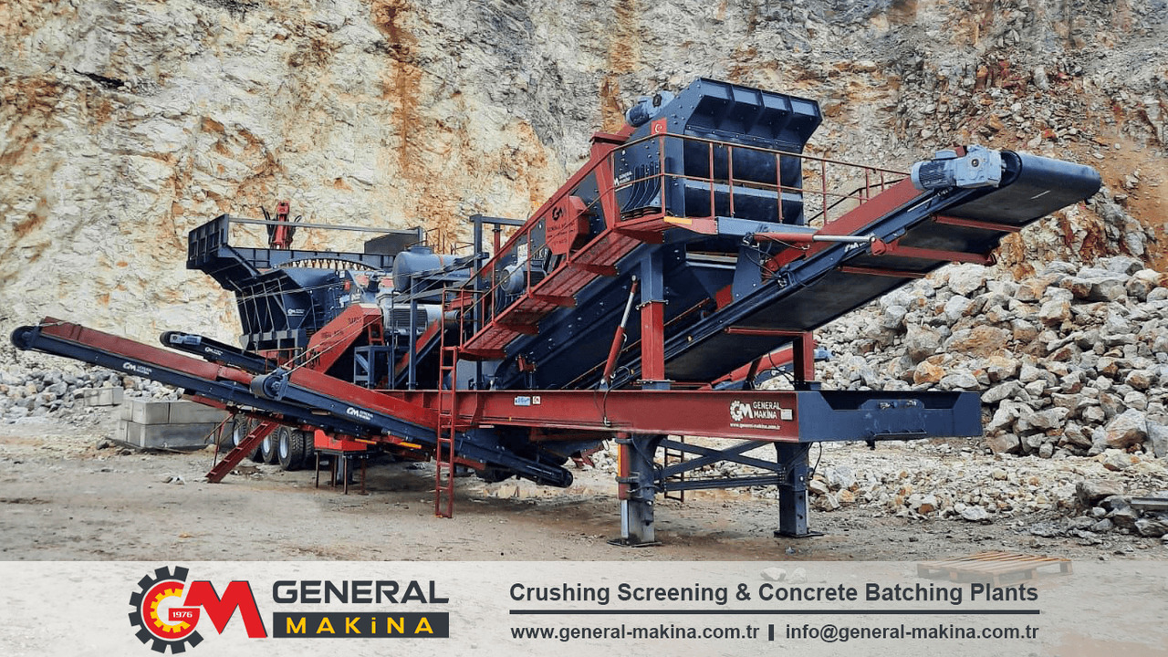 General Makina 02 Mobile Stone Crushing Plant - Мобилна трошачка: снимка 1 General Makina 02 Mobile Stone Crushing Plant - Мобилна трошачка: снимка 1