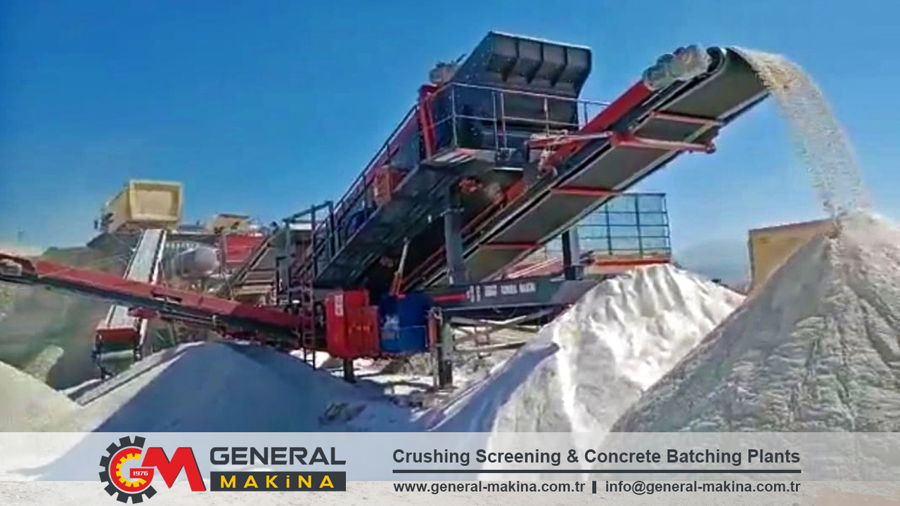 General Makina 03 Mobile Crushing Plant - Мобилна трошачка: снимка 1 General Makina 03 Mobile Crushing Plant - Мобилна трошачка: снимка 1