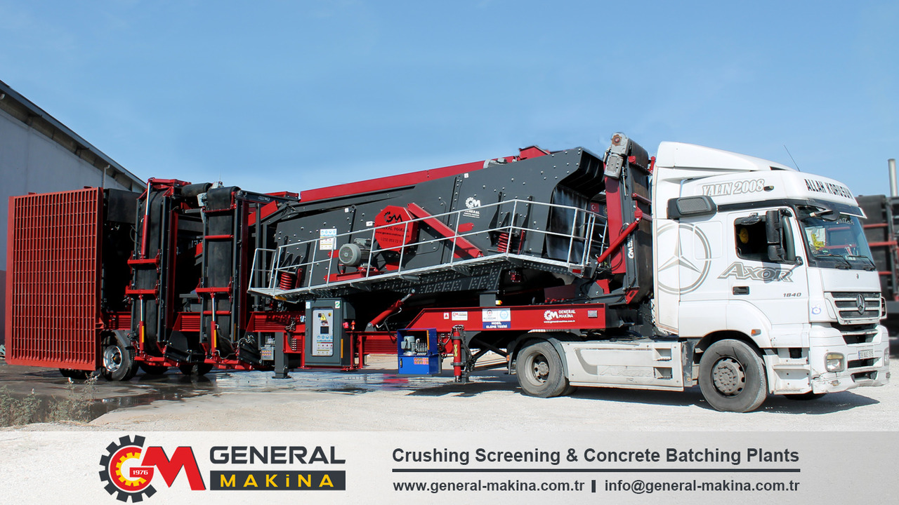 General Makina 1650 Series Compact Sand Machine - Пресевна инсталация: снимка 4 General Makina 1650 Series Compact Sand Machine - Пресевна инсталация: снимка 4