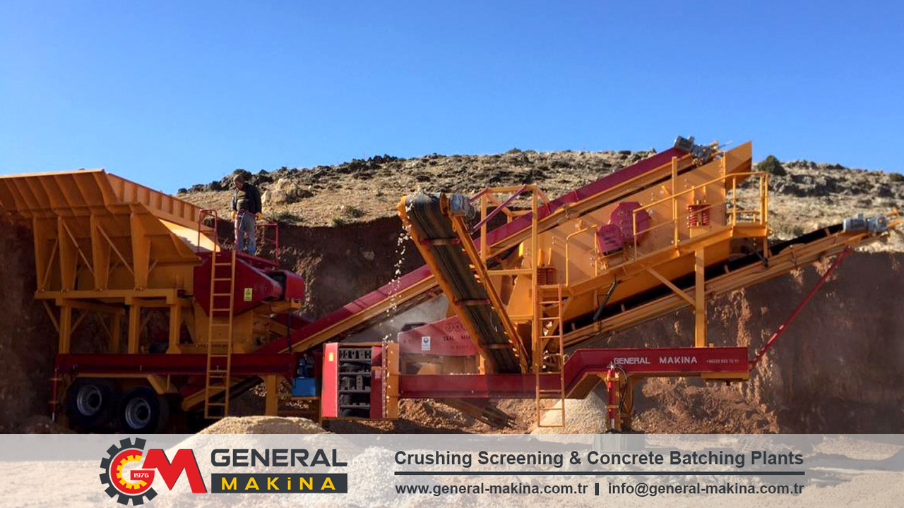 General Makina 640 Mobile Crushing and Screening Plant - Мобилна трошачка: снимка 1 General Makina 640 Mobile Crushing and Screening Plant - Мобилна трошачка: снимка 1