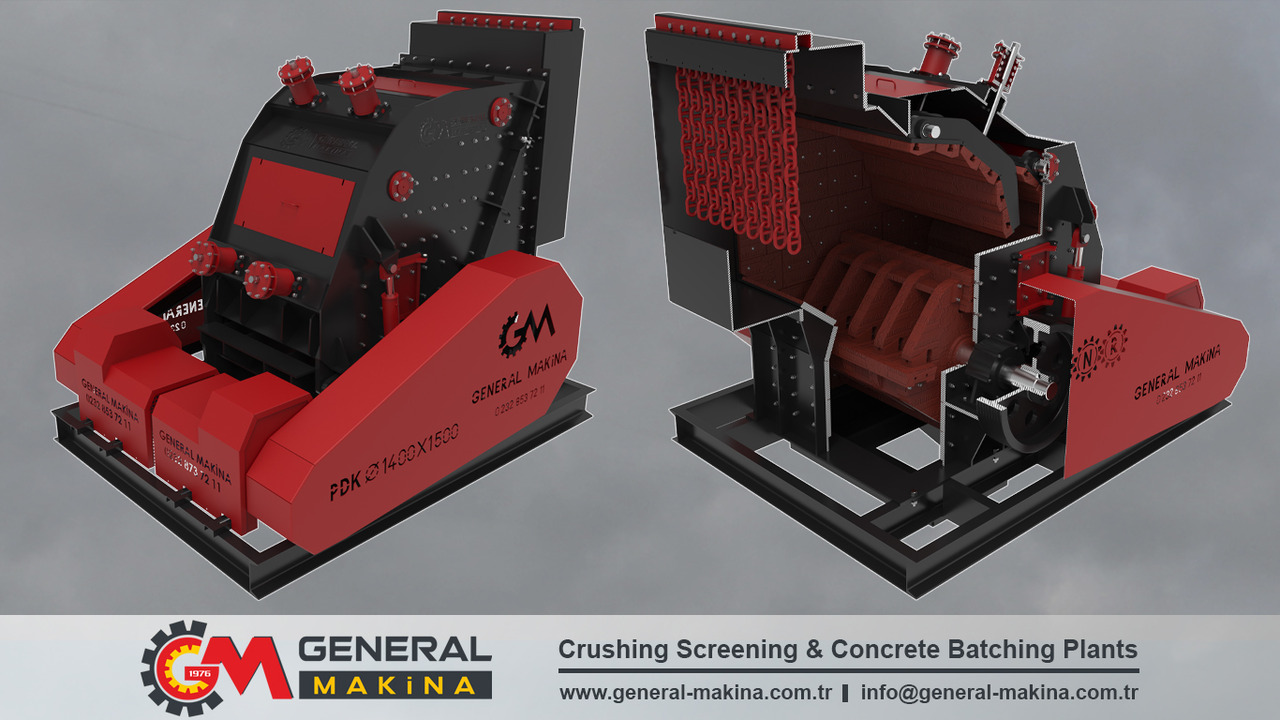 Нови Ударна трошачка General Makina For Recycling Plant Impact Crusher: снимка 12 Нови Ударна трошачка General Makina For Recycling Plant Impact Crusher: снимка 12