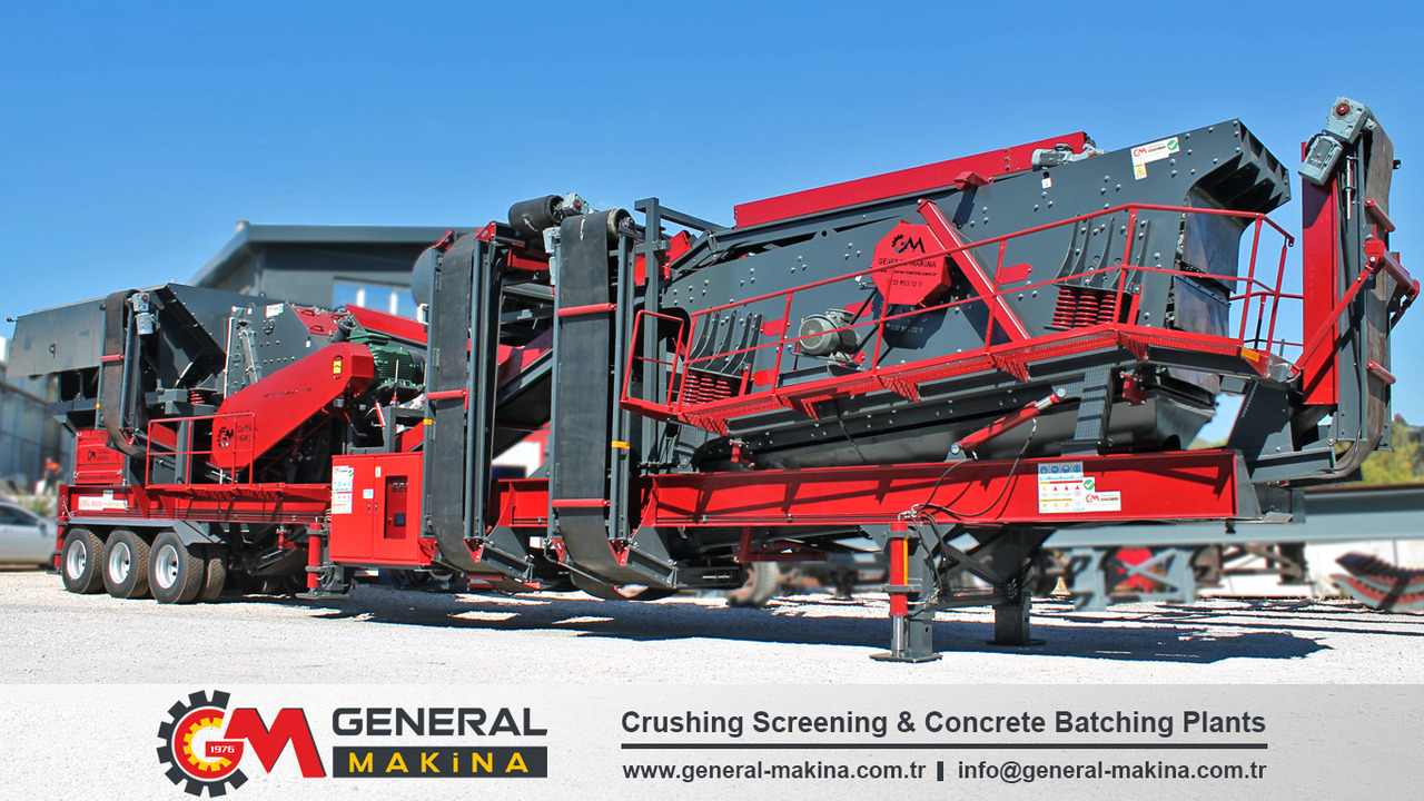 General Makina High Capacity Mobil Crusher Plant for Sale - Мобилна трошачка: снимка 2 General Makina High Capacity Mobil Crusher Plant for Sale - Мобилна трошачка: снимка 2