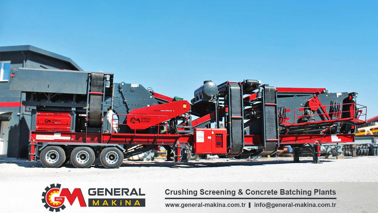 General Makina High Capacity Mobil Crusher Plant for Sale - Мобилна трошачка: снимка 4 General Makina High Capacity Mobil Crusher Plant for Sale - Мобилна трошачка: снимка 4