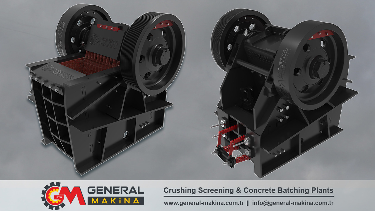 General Makina Jaw Crushers From Turkey - Челюстна трошачка: снимка 5 General Makina Jaw Crushers From Turkey - Челюстна трошачка: снимка 5